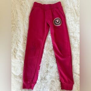 True Religion Girls Fuchsia Sweatpants Size:  M (10/12)